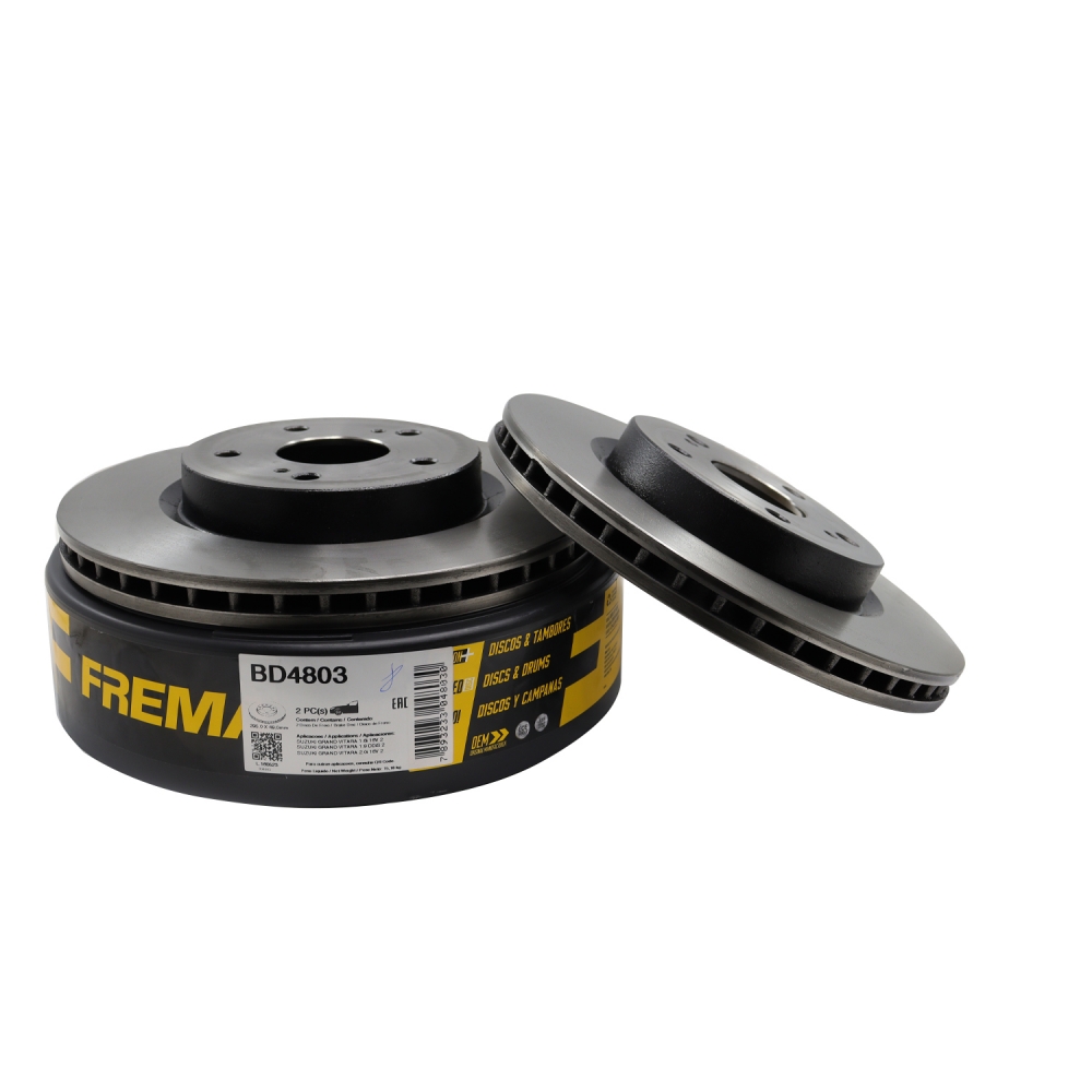 Kit Disco de Freio BD4803 Diant. Grand Vitara - Cód.10311