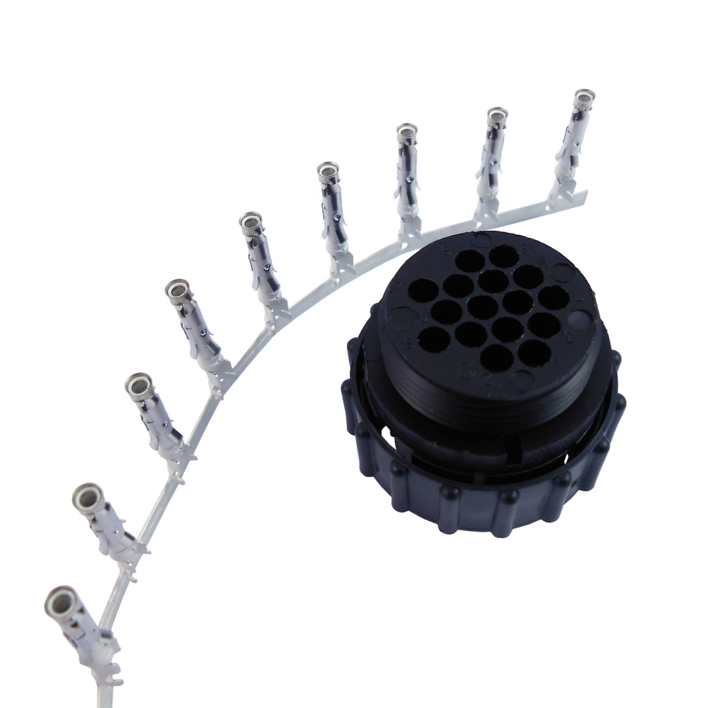 Conector Circular Fêmea ETE7566/16 CPC 16 Vias - Cód.5794