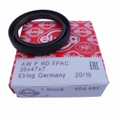 Retentor Dianteiro 504.483 Renault Clio, Sandero - Cód.5702