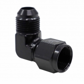 Conexão Curta 90° Femea 8AN x 8AN Macho All Black - Cód.9452