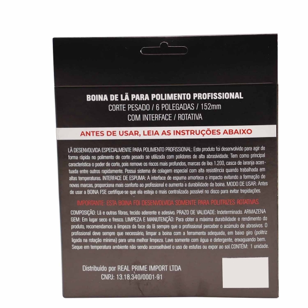 Boina Corte Pesado 6 pol. (Máquina Rotativa) - Cód.9272