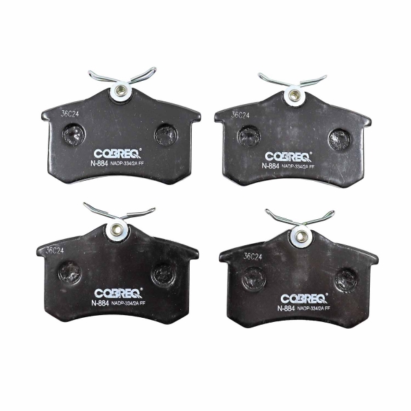 Pastilha de Freio Tras. Cobreq N884 VW T-Cross - Cód.11732
