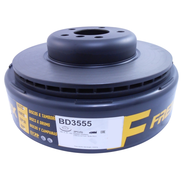 Kit Disco de Freio BD3555 Diant. BMW 528i 2.0 - Cód.5320