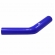 Curva de Silicone MSA 45º Azul  2
