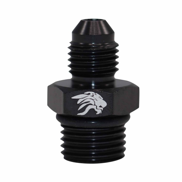 Niple Adaptador 4AN x 6AN Reta com Oring - Cód.9447