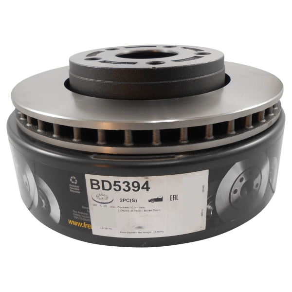 Kit Disco de Freio BD5394 Diant. Jeep Wrangler  - Cód.3649