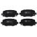 Pastilha Tras. Frasle PD1496CMAXX Jeep Compass - Cód.14411