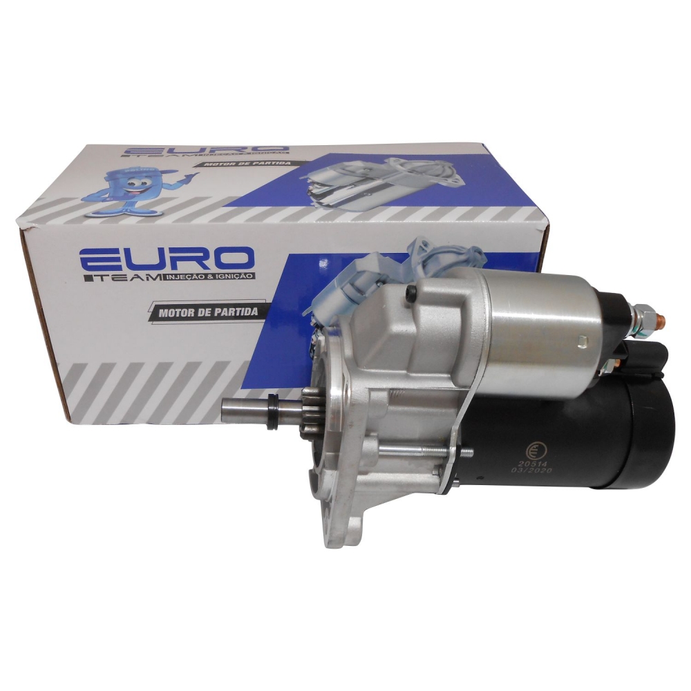 Motor de Partida Euro 20514 VW AP com Eixo Guia - Cód.2265