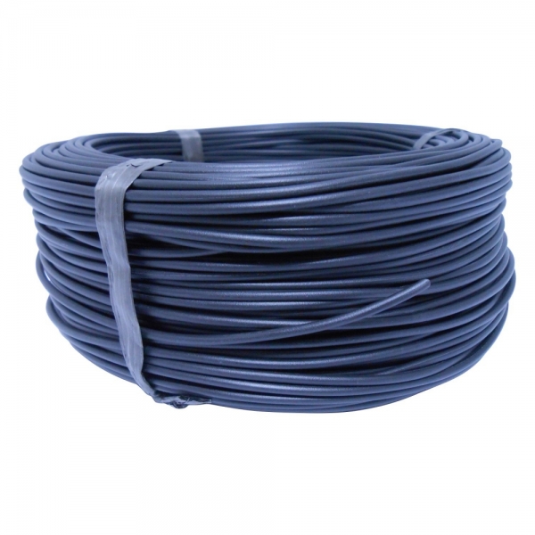 100m Cabo Flex. Automotivo 1.00mm Preto - Cód.6561