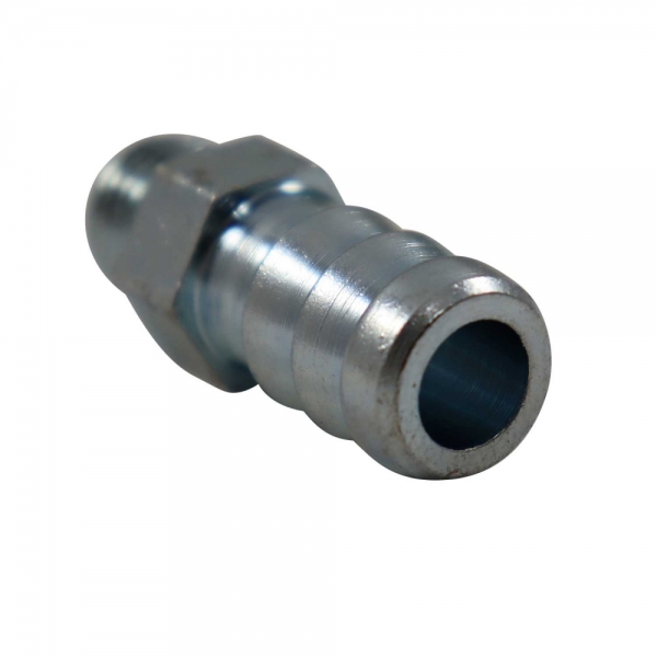 Niple Espigão Fixo Macho Prata 1/8NPT x 3/8