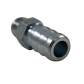 Niple Espigão Fixo Macho Prata 1/8NPT x 3/8