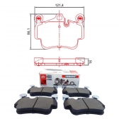 Pastilha de Freio Diant. Ferodo HQF2395 Cayman - Cód.4977