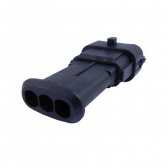 Conector 3 vias Bobina de Ignição ETE8802 Palio - Cód.5842