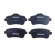 Pastilha de Freio Tras. Ferodo HQF2390 ML63, ML350- Cód.6451