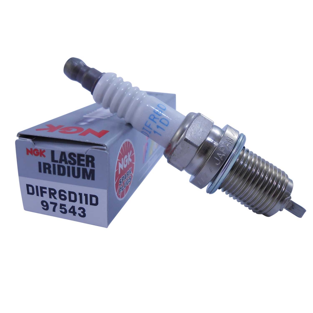Vela de Ignição NGK DIFR6D-11D Honda City, Fit - Cód.4099