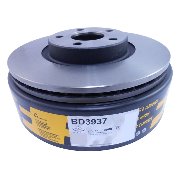 Kit Disco de Freio BD3937 Diant. Volvo C30, C70 - Cód.6310