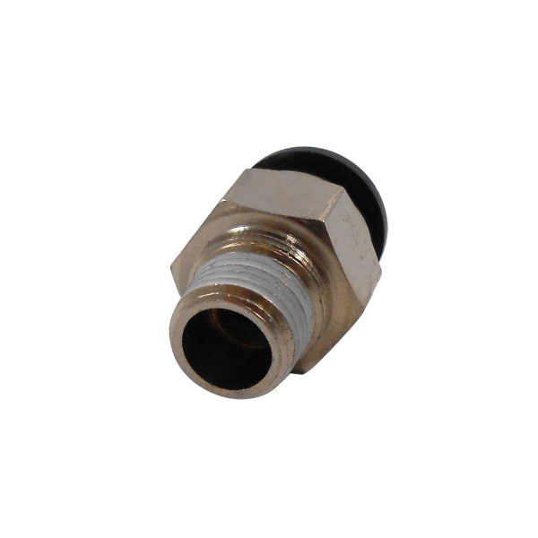 Conexão Pneumática Engate Rápido 1/8NPT x 8mm - Cód.6467