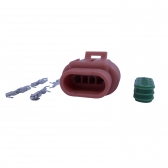 Conector 4 Vias ETE4734 Bobina Ignição Corsa, S10 - Cód.5922