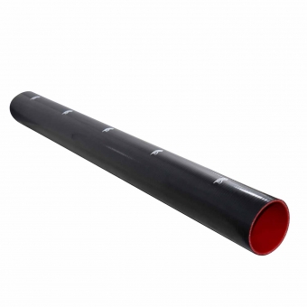 Mangueira Silicone Pressurização Preta 3 1/2\\\" x 1m- Cód.9491
