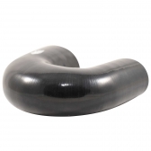 Mangueira Silicone Preto Pressurização U 3\\\
