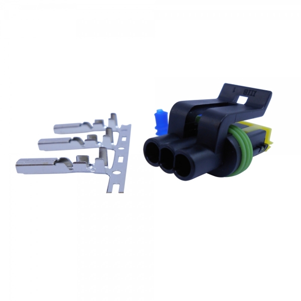 Conector Elétrico 3 Vias ETE6733 Reparo TPS - Cód.6002