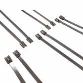 Kit 20 Abraçadeiras Zip Tie Inox 200mm - Cód.6889