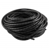 Organizador Espiral HellermannTyton Preto 1/2 - Cód.7383