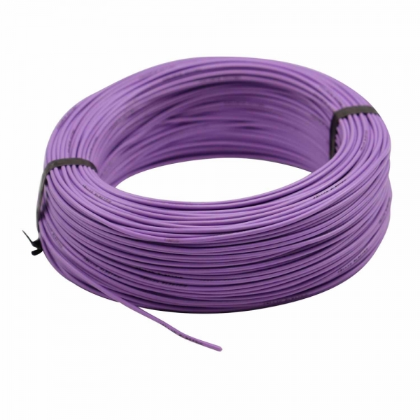 100m Cabo Flex. Automotivo 1.00mm  Roxo - Cód.9265
