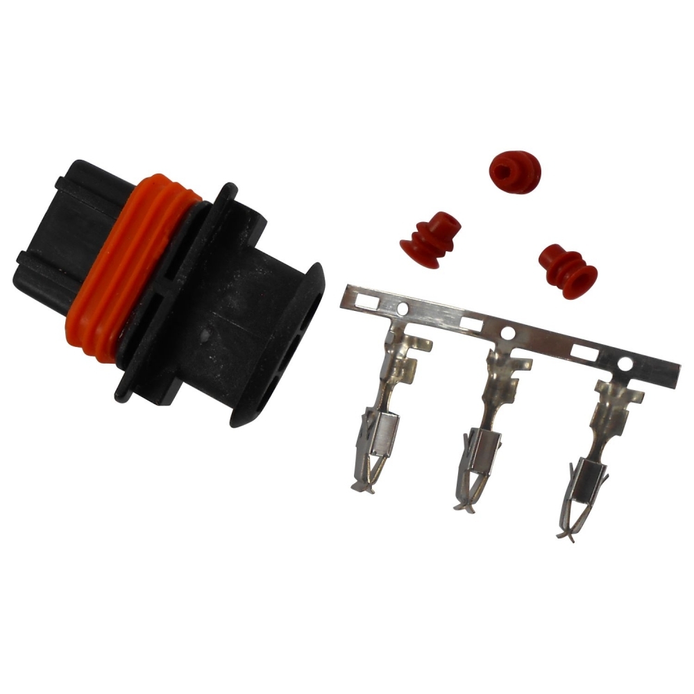 Conector Elétrico 3 Vias ETE6892 Bobina Fiat Palio -Cód.7254