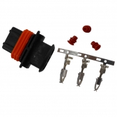 Conector Elétrico 3 Vias ETE6892 Bobina Fiat Palio -Cód.7254