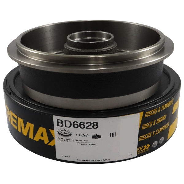 Kit Tambor de Freio BD6628 Tras. Ford Escort - Cód.4872