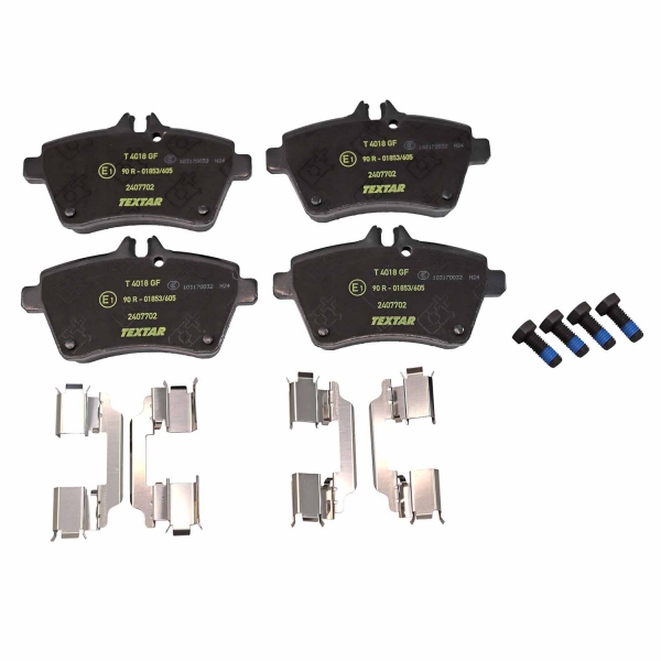Pastilha Diant. Textar 2407702 Mercedes A200 - Cód.12171