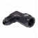 Conexão Curta 90° Femea 4ANx4AN Macho All Black - Cód.9465