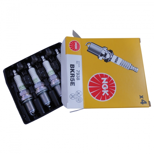 Jogo de Velas de Ignição NGK BKR5E Fiat Palio 1.5 - Cód.2591