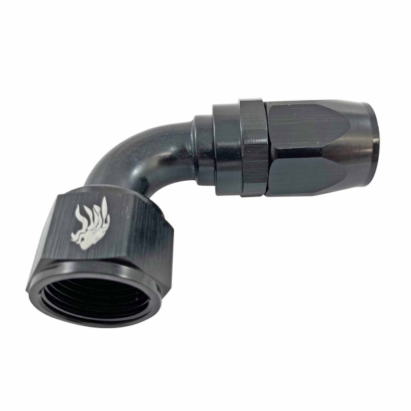 Conexão 12AN / AN12 Curva 90° Aeroquip All Black - Cód.7167