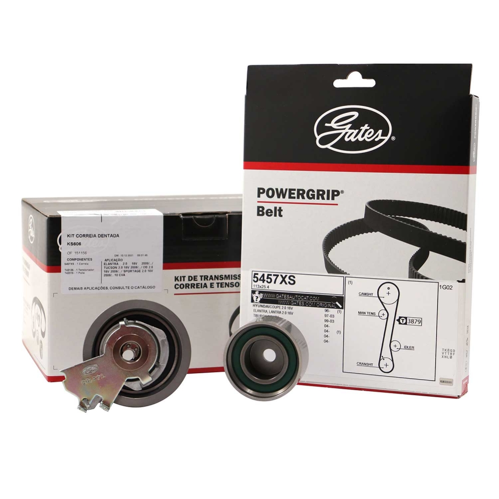 Kit Correia Dentada Gates KS606 Tucson, Elantra - Cód.4566