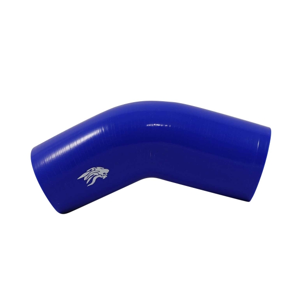 Curva de Silicone Pressurização Azul 45º x 2 1/2\\\