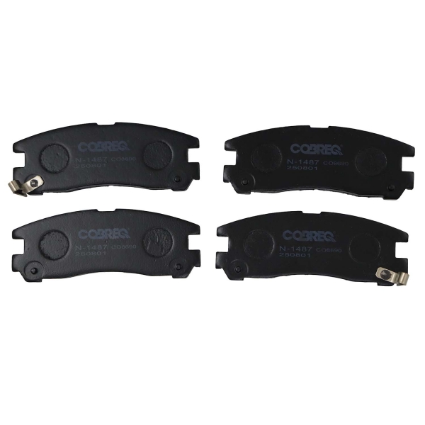 Pastilha Freio Tras. Cobreq N1487 Mitsubishi TR4 - Cód.13702