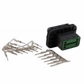 Conector Elétrico Macho 24 Vias ETE6587 Painel Fiat-Cód.9000