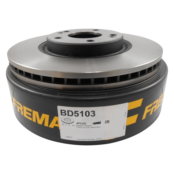 Kit Disco de Freio BD5103 Diant. Azera 3.3  - Cód.3634