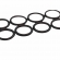 Kit de 10 Aneis O-Ring Nitrílica Medida 2-114 - Cód.9210