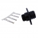 Conector Circular Fêmea ETE7572/04 CPC 4 Vias - Cód.6010