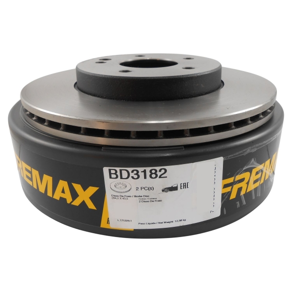 Kit Disco de Freio BD3182 Diant. C220, C230, C280 - Cód.7216