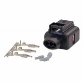 Conector Elétrico 3 Vias ETE4565 Pressostato A/C VW-Cód.9198