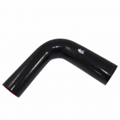 Curva de Silicone MSA Preto de 90º x 2 1/2