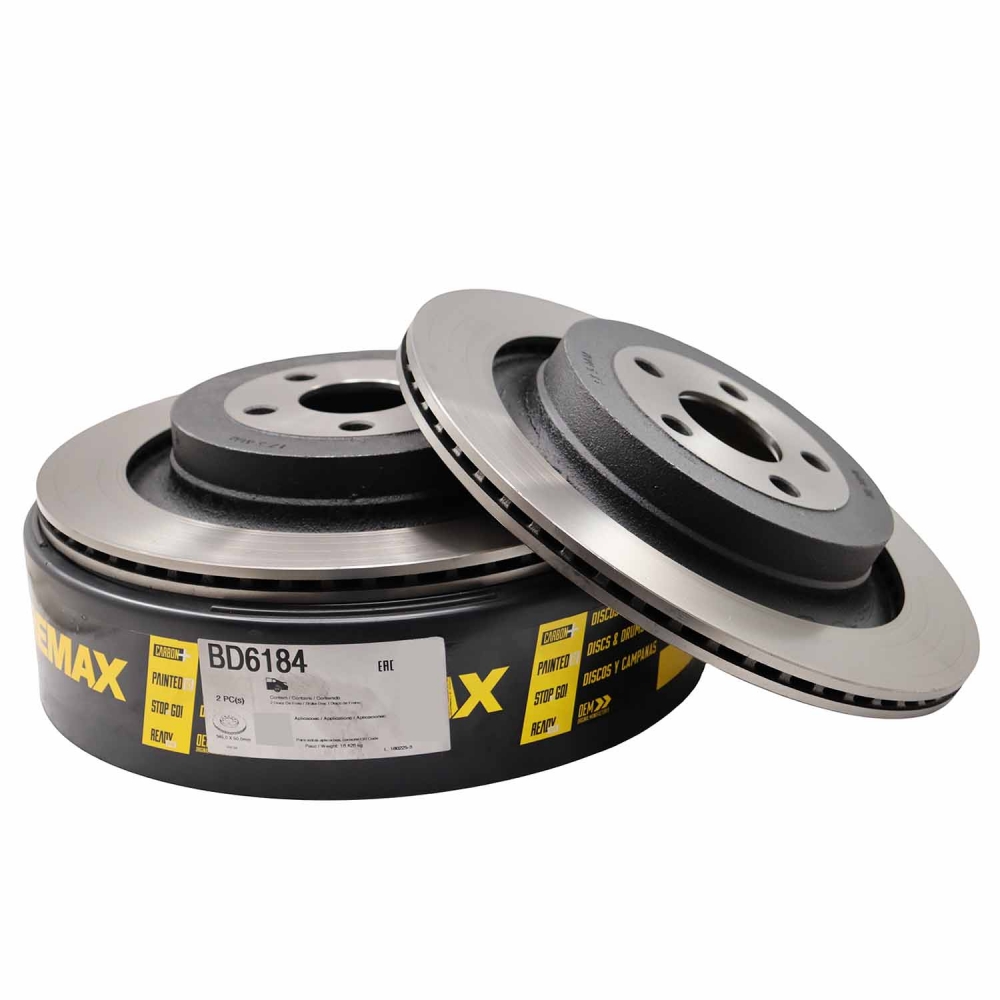 Kit Disco de Freio BD6184 Tras. Ford Edge 2.7 - Cód.12784