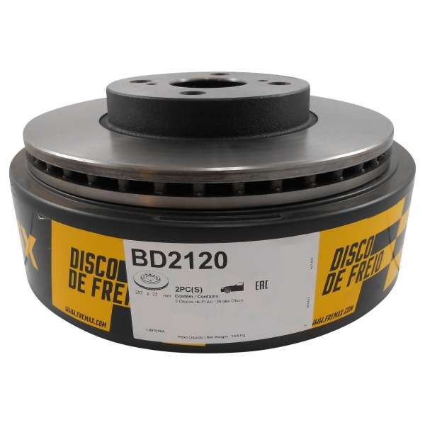 Kit Disco de Freio BD2120 Diant. Toyota Etios - Cód.3724
