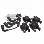 Kit Cabos e Bobinas de Ignição Delphi GM Prisma - Cód.9171