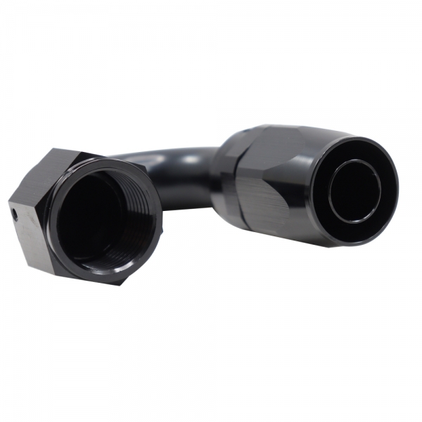 Conexão 12AN / AN12 Curva 180° Aeroquip All Black - Cód.7162