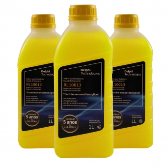 Kit 3 Aditivos Radiador Delphi Concentrado RL10013 -Cód.8490
